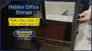 Hidden Home Office Storage for Small Space Living