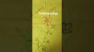 Embroidery design learning platform#tranding design