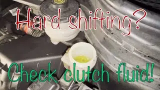 How To Change Clutch Fluid (One Person Method)