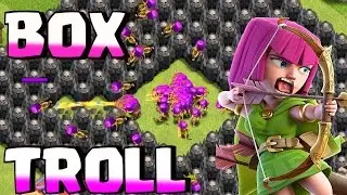 Clash Of Clans - TROLL BOX RAIDS 3 (TROLL WARS)