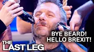 That Time Adam Hills Shaved His Beard In Time For Brexit | The Last Leg