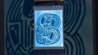 Drawing abstract art potraits | Geometrical Interdimensional Drawings | The Fractal Mind