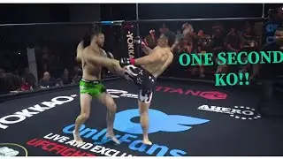 MMA Fighter Skips Glove Touch To Score Unbelievable 1-Second Knockout