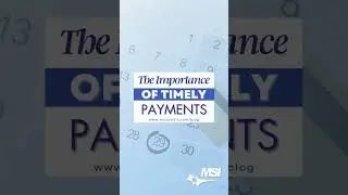 The Importance of Timely Payments ⏰