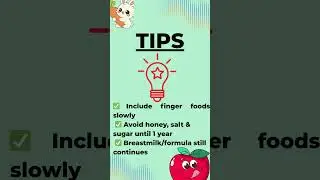 Weekly Baby Food Plan (9&ndash;12 Months) | Easy & Healthy| Weekly Food Chart| Moms must save