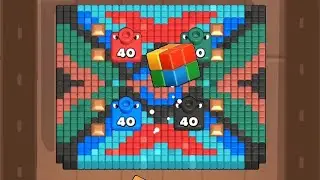 Color Blaze Shooter Level 172. Walkthrough Gameplay 
