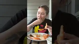 Hipon at ampalaya #mukbang #lutongpinoy  #lutongbahay #kaingnatural