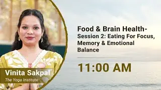 Food & Brain Health with Vinita Sakpal | Saturday, 17th January | TimesHealth+