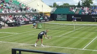 A day at the Nottingham LTA Open Tennis Tournament, 8 June 2022