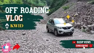 kwid off roading in the mountains|renault Kwid off roading|Kwid hill riding