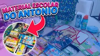 COMPRANDO O PRIMEIRO MATERIAL ESCOLAR DO BABY ANTONIO | VICTÓRIA OLIVEIRA