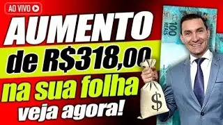 APOSENTADOS do INSS terão ACRÉSCIMO de R$ 318 no PAGAMENTO MENSAL a PARTIR de AGORA