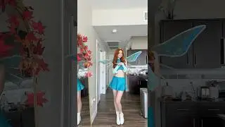 Становлюсь Блум из Винкс Клуба #pelirroja #halloween #costume #ifykyk #shorts
