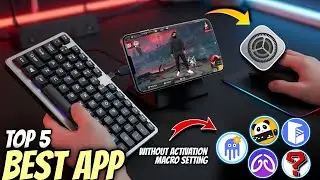 2025 Top 5 Best App Without Activation? Keyboard Mouse in mobile free fire |keyboard mouse in mobile