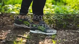 ronnie fieg x asics: super green