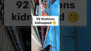 This map hides a secret &mdash; 92 stations vanish here 👀🚄 # #bhopal #nizamuddin #delhi #hazratnizamuddin