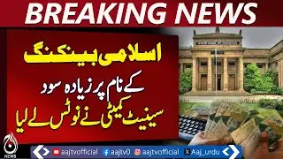 Senate committee takes notice of high interest rates in name of Islamic banking - Aaj News Breaking