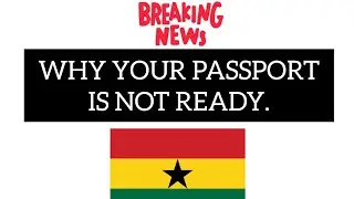Shortage of Passport Booklets in Ghana 
