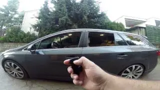 Avensis T27 by Dżejk Zet. Domykanie szyb z keyless'em - Closing windows with keyless