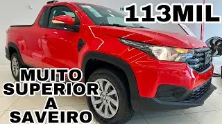 NOVA FIAT STRADA 2025 FREEDOM CS EM DETALHES | ECON&Ocirc;MICA E AGUENTA MAIS PESO QUE SAVEIRO!!