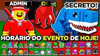 URGENTE! O HOR&Aacute;RIO DO EVENTO SECRETO DE HOJE FOI VAZADO OFICIALMENTE PELO ADM DO ROUBE UM BRAINROT!