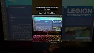Lenovo LOQ RGB Light Effects | Which Mode Matches Your Vibe? #Shorts #LenovoLOQ
