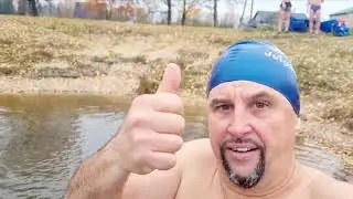 Начало сезона зимнего плавания 2025-2026 Jelgavas Roņi winter swimming club 