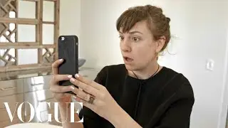 Lena Dunham Test Drives the Brow Microblading Trend | Vogue