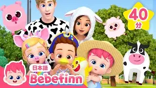 わたしはだれでしょう？どうぶつあててみよう！🐥🐷 | 動物の歌★人気曲メドレー | まきばのうた、どうぶつあてっこゲーム、ベイビーシャーク ほか | べべフィン Bebefinn - 子どもの歌