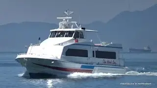 オリーブマリン 小豆島フェリー 土庄港入港