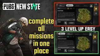 😍PUBG NEW STATE mission complete Tricks