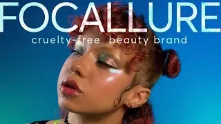 FOCALLURE Try On Haul - Makeup SWATCHES & Tutorial - Eyeshadows/ Highlighters/ Lipglosses