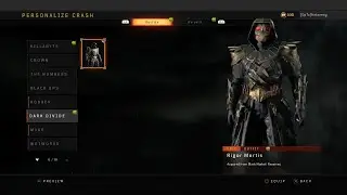 Black Ops 4 New Crash Rigor Mortis Outfit Showcase