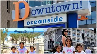 Oceanside California Downtown Walk Around and Top Gun House || Ava Go