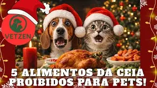 5 ALIMENTOS DAS CEIAS DE NATAL PROIBIDAS PARA PETS! - Vet Zen - Tudo sobre os pets!