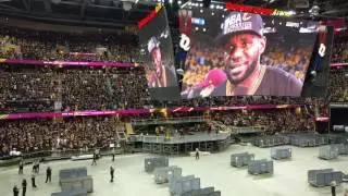 Cleveland Cavaliers are champions inside quicken loans arena!!