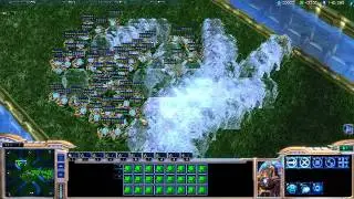 Scrolling to warp in units, cast spells, etc, SC2