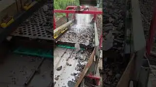 LARGE Gold Pan aka Wash Plant #prospecting #gold #shortsvideo #shortsindia #shorts