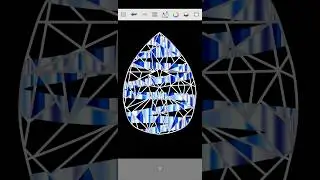 Autodesk sketchbook tutorial | Diamond #digitalart #diamond #sketchbookapp #tutorial #art #painting