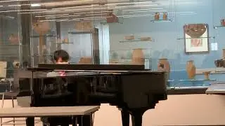 Choy&rsquo;s first piano competition at Annual IMA competition senior level playing Fantaisie by Chopin