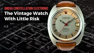 An Easy Pick For Vintage Watch Lovers: Omega Constellation Electronic F 300 Tuning Fork Watch