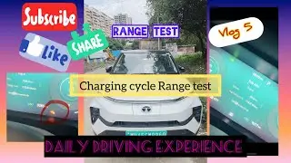 Tata Punch Ev|| Charging Cycle Range Test || Daily Driving Experience || Daily Range test Review ||