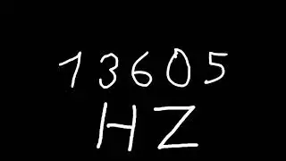 13605 hz