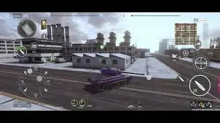 Bermain panzer wars tapi versi US conflict pake tank America nama tank yang ku pakai [m26] tank cuy!
