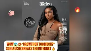 Hmm🤔Sonia Uche&rsquo;s First Graces Magazine Cover Sparks Massive Controversy Online🔥💓