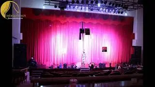 R&egrave;m s&acirc;n khấu tự động ✅ Automatic stage curtain ✅ R&egrave;m Quốc Huy