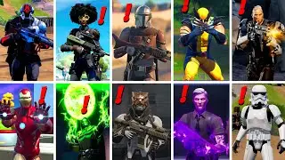 Evolution of All Bosses! - Fortnite Chapter 2 to Chapter 3 Season 2!