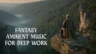 Medieval Fantasy Ambient Music for Focus/Study/Relaxation | Harp, Lute, Choir Pads