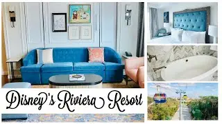 Disney's Riviera Resort DVC | Our 1 Bedroom Villa Room Tour + Hotel Overview | Sleeps 5 People