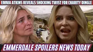 Emmerdale Interviews: Emma Atkins Reveals Shocking Twist for Charity Dingle!  |#emmerdale